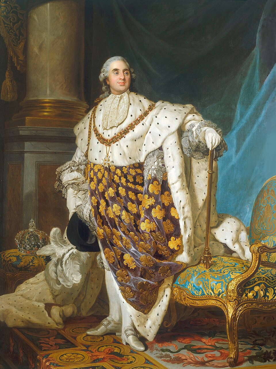 Louis XVI en costume de sacre, Joseph-Siffred Duplessis